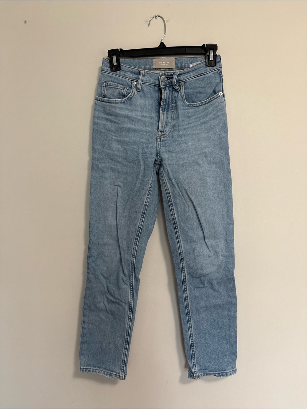 Everlane The Original Cheek Jean Light Wash 24 Crop